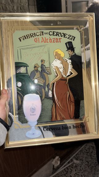 Cuadro Cerveza El Alcázar