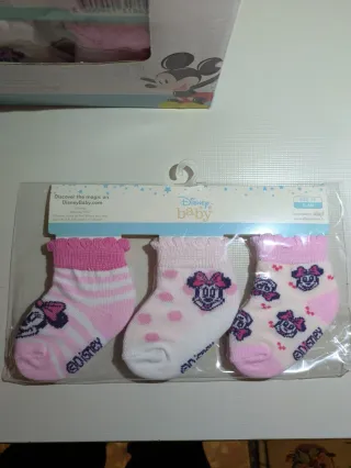 Calzini neonato Disney 3 paia offerta