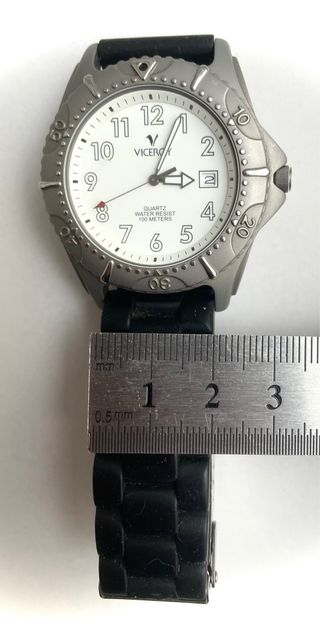 Reloj Viceroy Hombre Negro/Plata