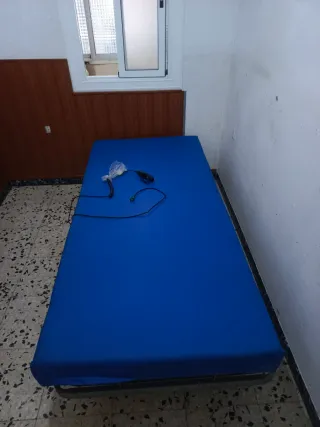 Cama articulada eléctrica con colchón