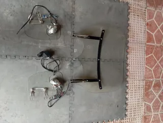 Cúpula Parabrisas y Luces Moto