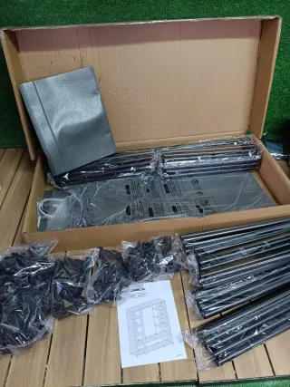 SONGMICS Armario de Tela, Ropero con Cubierta