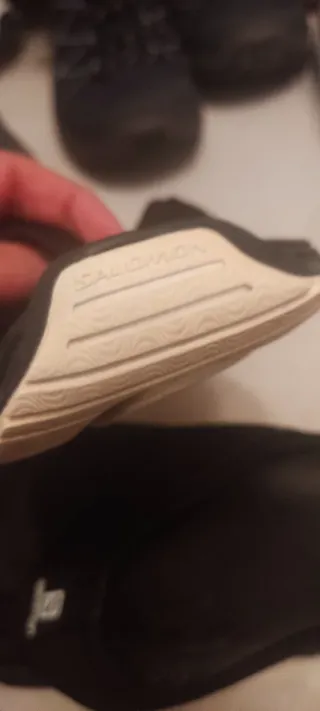 Sandalias Salomon Negras