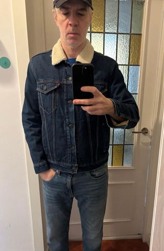 Cazadora Levi's Trucker con Borrego Talla M