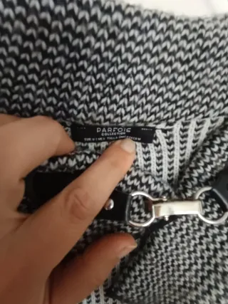 Chaqueta capa tejida