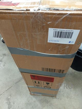 Arebos compresor de aire 50L 1500W