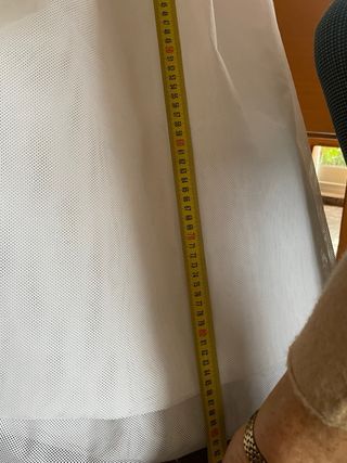 Cancán Fallera 95cm Blanco