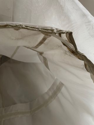 Cancán Fallera 95cm Blanco