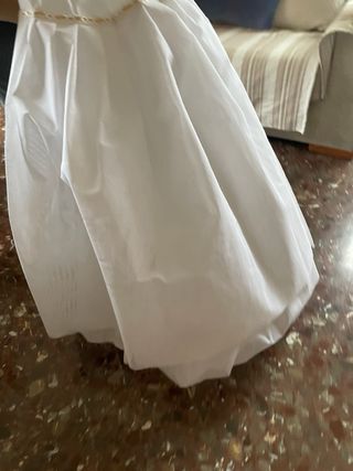 Cancán Fallera 95cm Blanco
