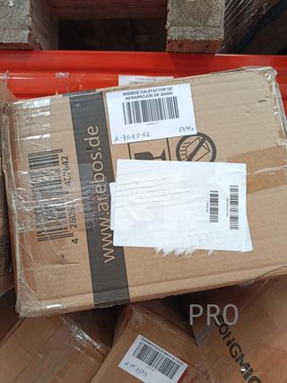 AREBOS Calefactor de Infrarrojos de 2000W