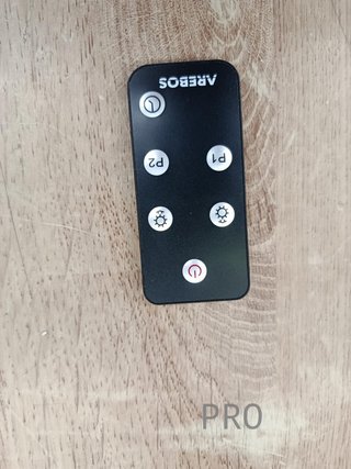 AREBOS Calefactor de Infrarrojos de 2000W