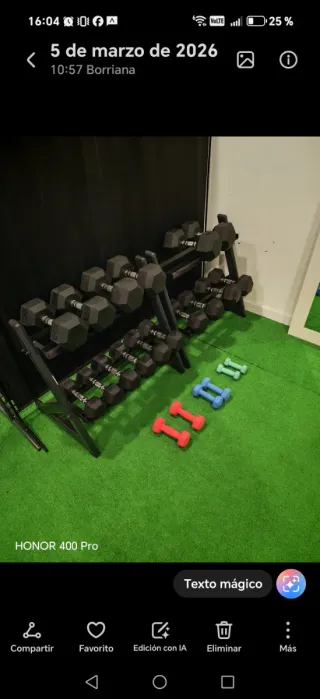 Manubri da palestra 1-20 kg