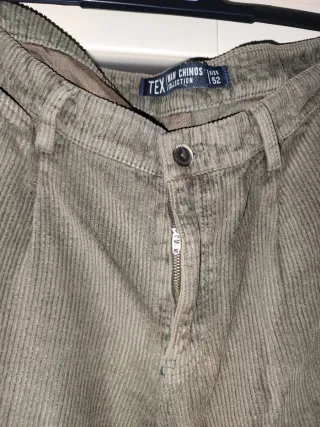 Pantalón pana verde Talla XL/52