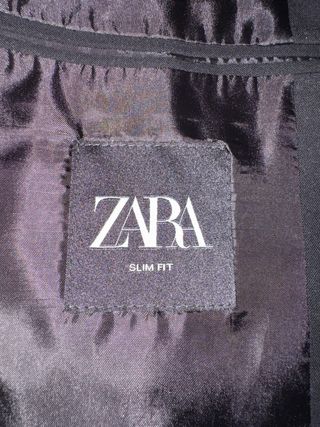 Traje de hombre Zara negro slim fit talla S
