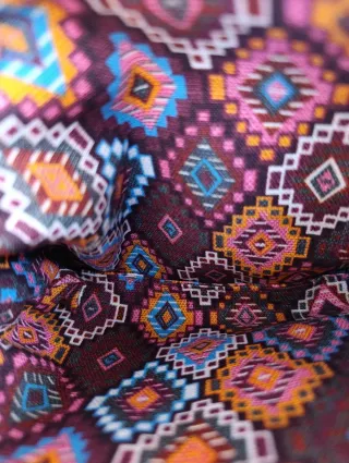 Pochette artigianale fantasia etnica