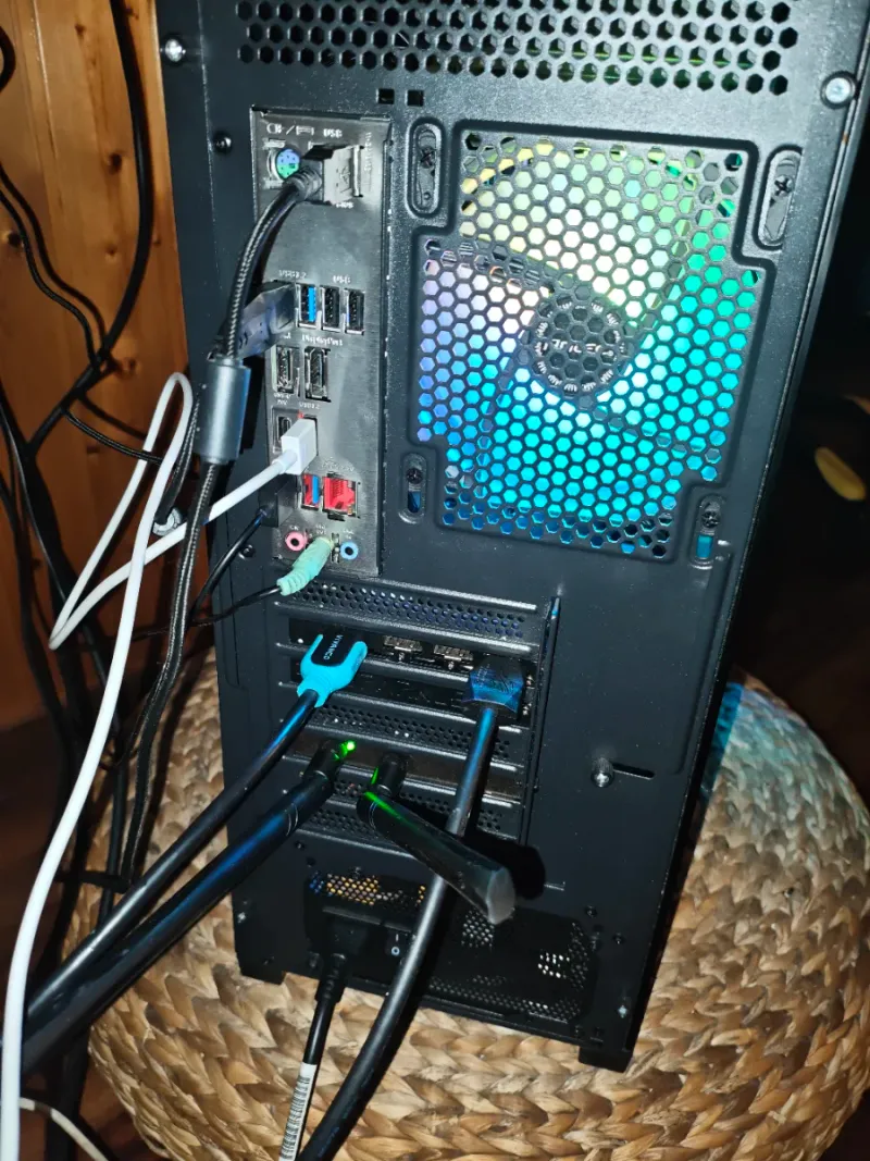 PC Gaming i5 14600k 5,3gh B580 Intel 12g Windows11 afbeelding 2