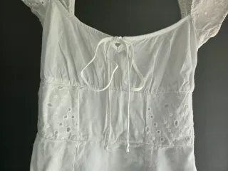 Vestido Verano Bershka Blanco