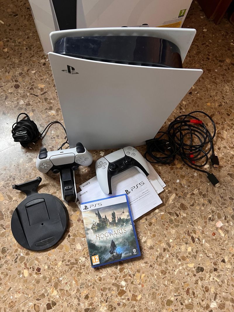 Consola PlayStation 5 Sony + cargador de mandos