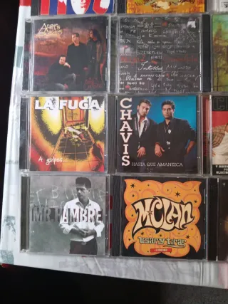 Lote 13 CDs Pop-Rock Nacional y  Flamenco