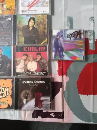 Lote 13 CDs Pop-Rock Nacional y  Flamenco