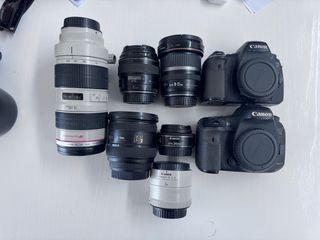 Lote Canon 6D 7DII 70-200mm 2.8