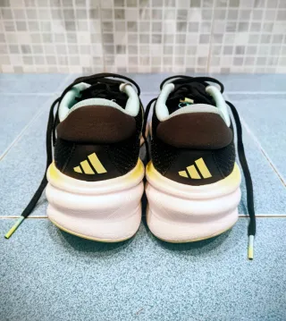 Zapatillas Running Adidas Supernova Negras/Verdes