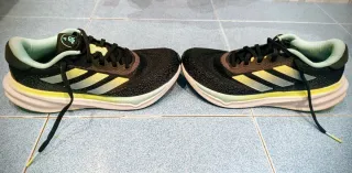 Zapatillas Running Adidas Supernova Negras/Verdes