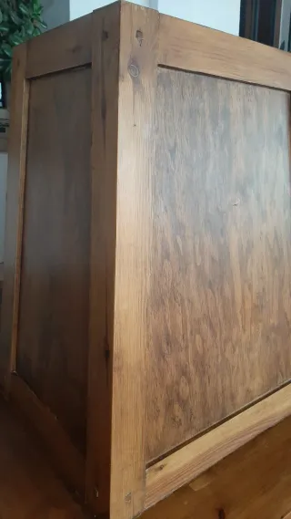 Campana de cocina de madera