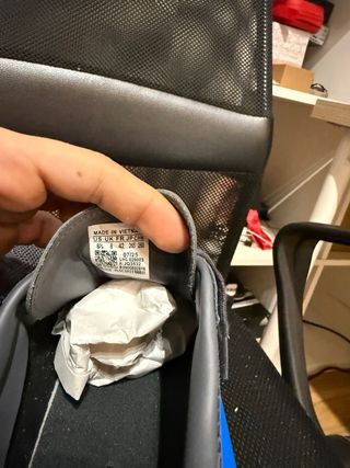 Adidas Samba Gris y Dorado