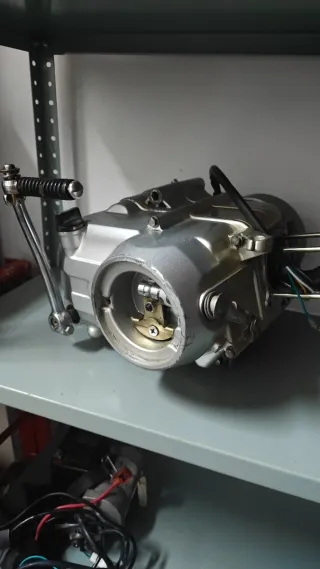 Parte baja motor pit bike 125cc