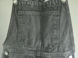 Peto vaquero Bershka negro