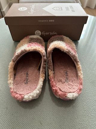 Zapatillas de casa Garzón cuadros