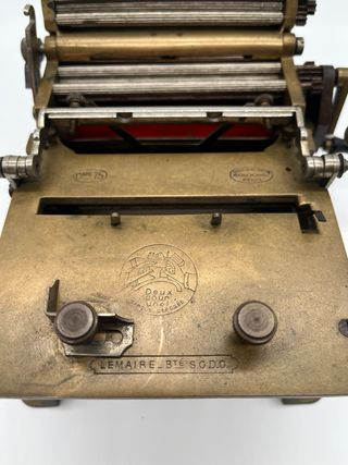 Liadora de tabaco francesa antigua