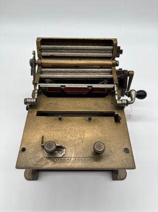 Liadora de tabaco francesa antigua