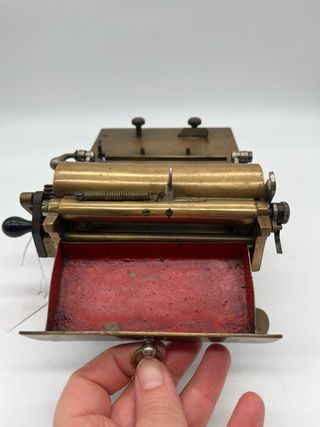 Liadora de tabaco francesa antigua