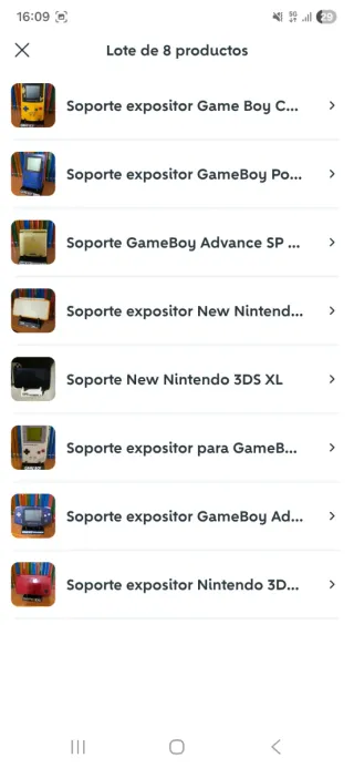 Lote 8 Soportes Consolas Retro