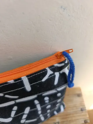 Necessaire di stoffa artigianale