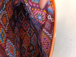 Necessaire di stoffa artigianale