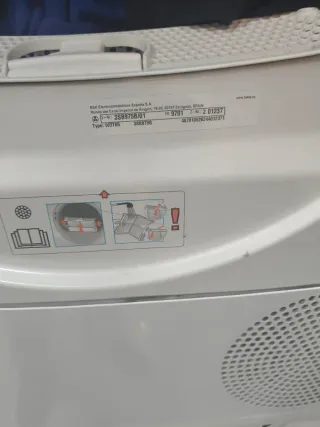 Secadora Balay 7kg Bomba Calor Condensación