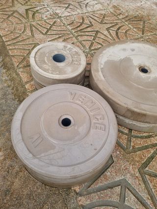 6 Pesas 5Kg + 2 de 20Kg 28mm (70€) | Chollo