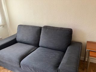 Sofá KIVIK de 2 plazas, Azul Gunnared