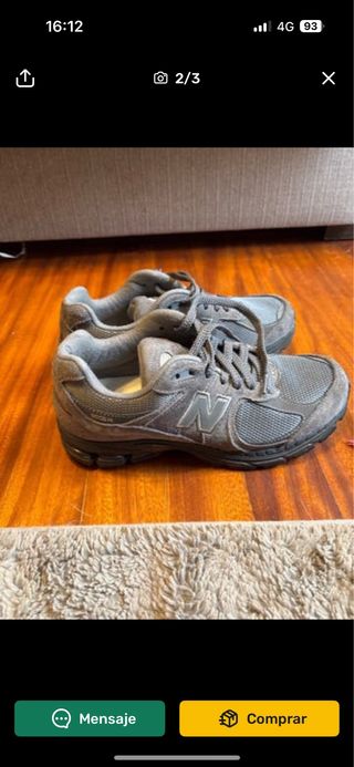 Tenis New Balance Gris