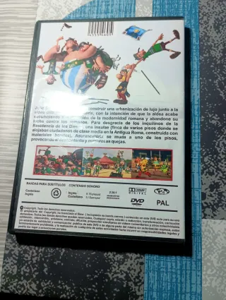 DVD Astérix La Residencia de los Dioses 3D