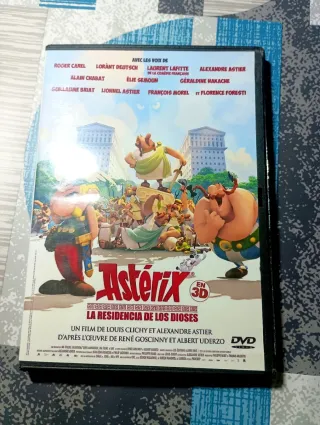 DVD Astérix La Residencia de los Dioses 3D