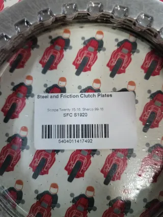 Discos Embrague Scorpa Twenty / Sherco