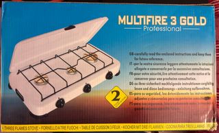 Hornilla de gas 3 fogones