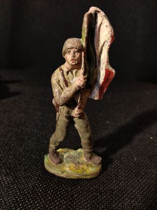 Coppia Soldatini Pasta Made in Italy Anni 40/50