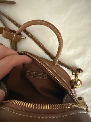Bolso Miu Miu Marrón