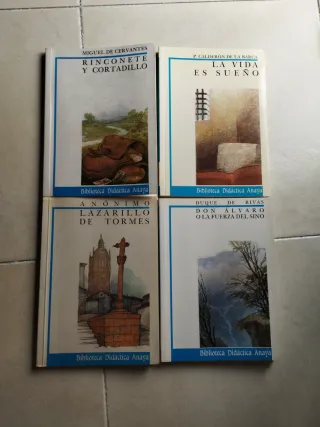 Pack 4 libros. Lazarillo de Tormes