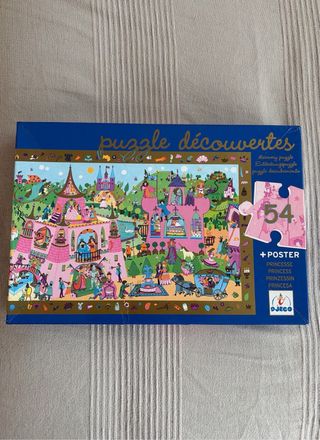 Puzzle Djeco Princesas 54 Piezas